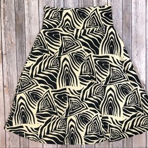 ♦️2/$30 Zebra Azure LuLaRoe A-line Skirt / Top